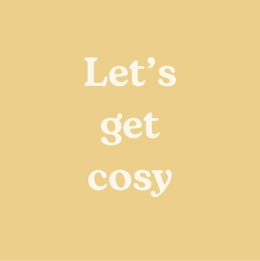 lets get cozy promo